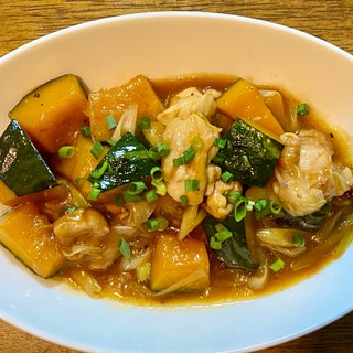 秋においしい！⭐️鶏肉とかぼちゃの甘酢あん